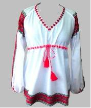 украинская традиционная стилизованная одежда (вышиванка) 